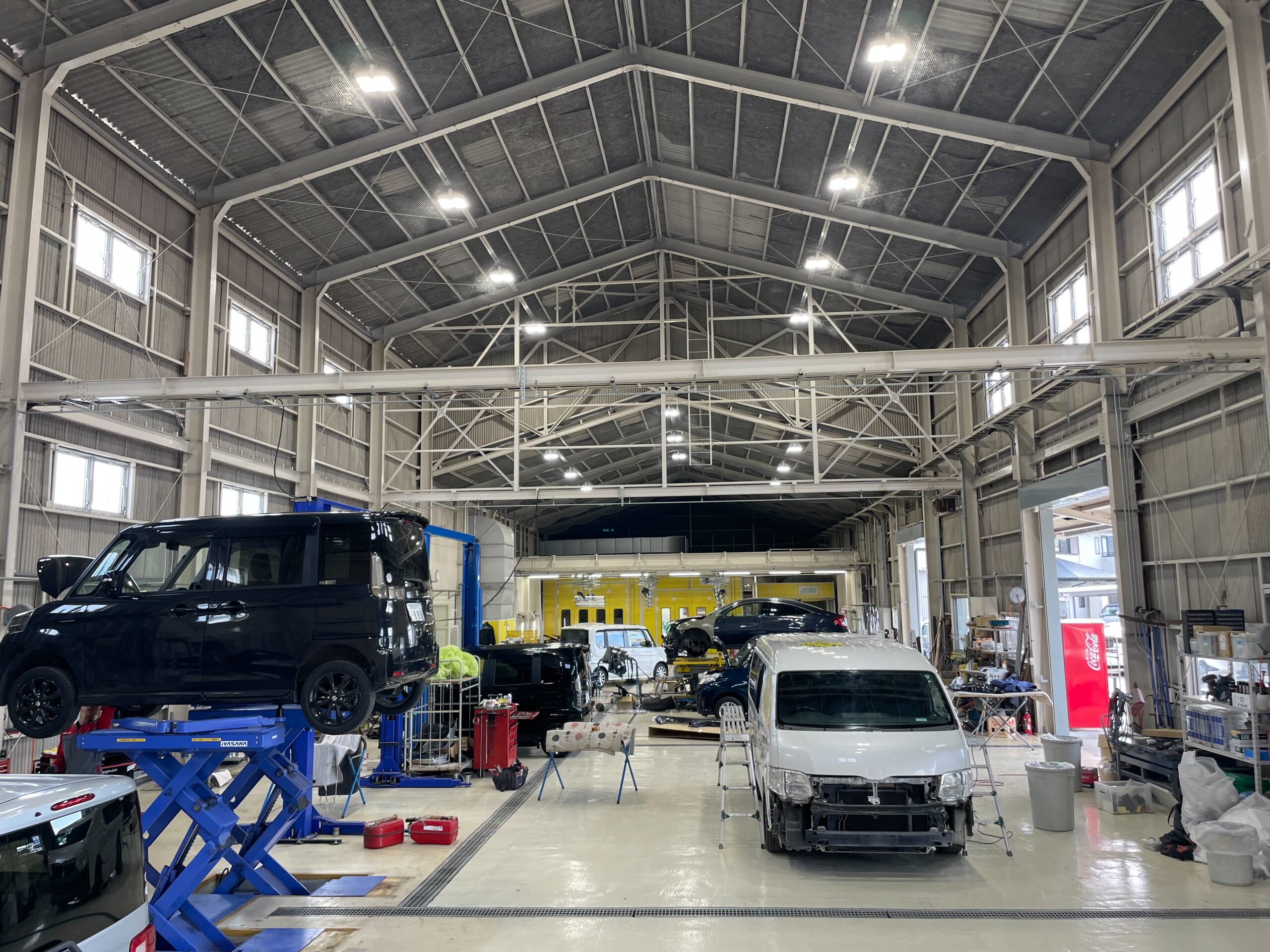 クラフトワンの作業場